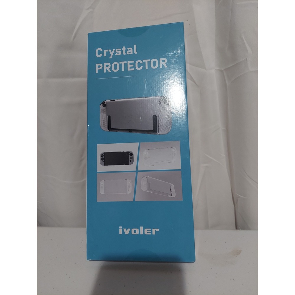 ivolet Crystal Protector Case for Nintendo Switch Console Protective Cover